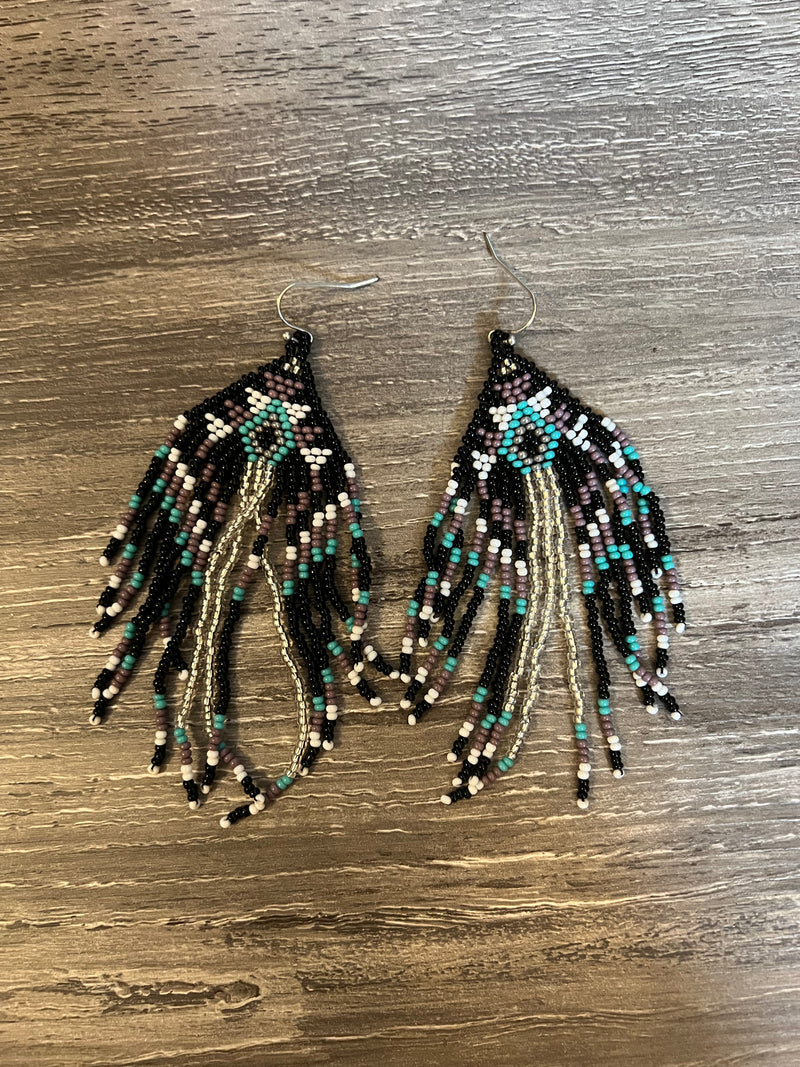 Wild One Beaded Earring