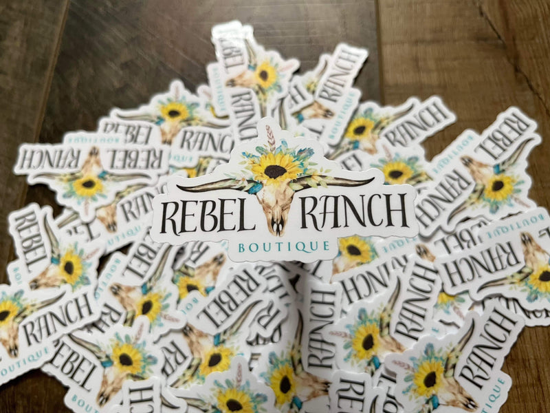 Rebel Ranch Stickers