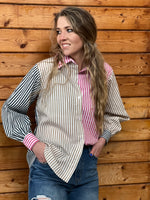 Stripes Button Down