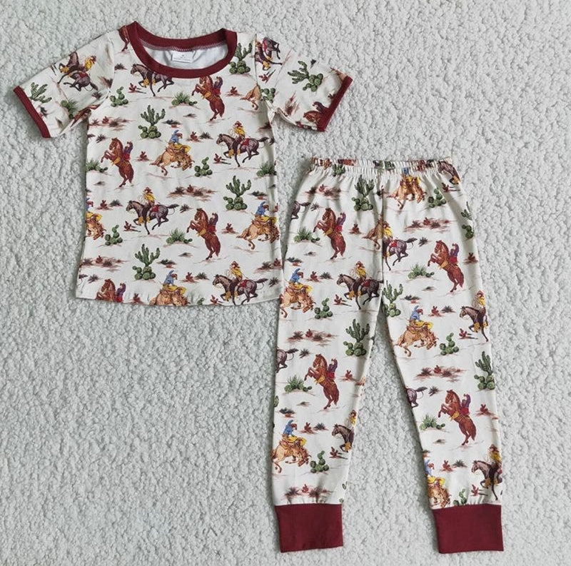 Cowboys Pajama Set